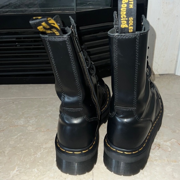 Dr Marten's Jadon Platform Leather Combat Boots Size 9 Ladies 8 Men  $248 - Picture 10 of 13